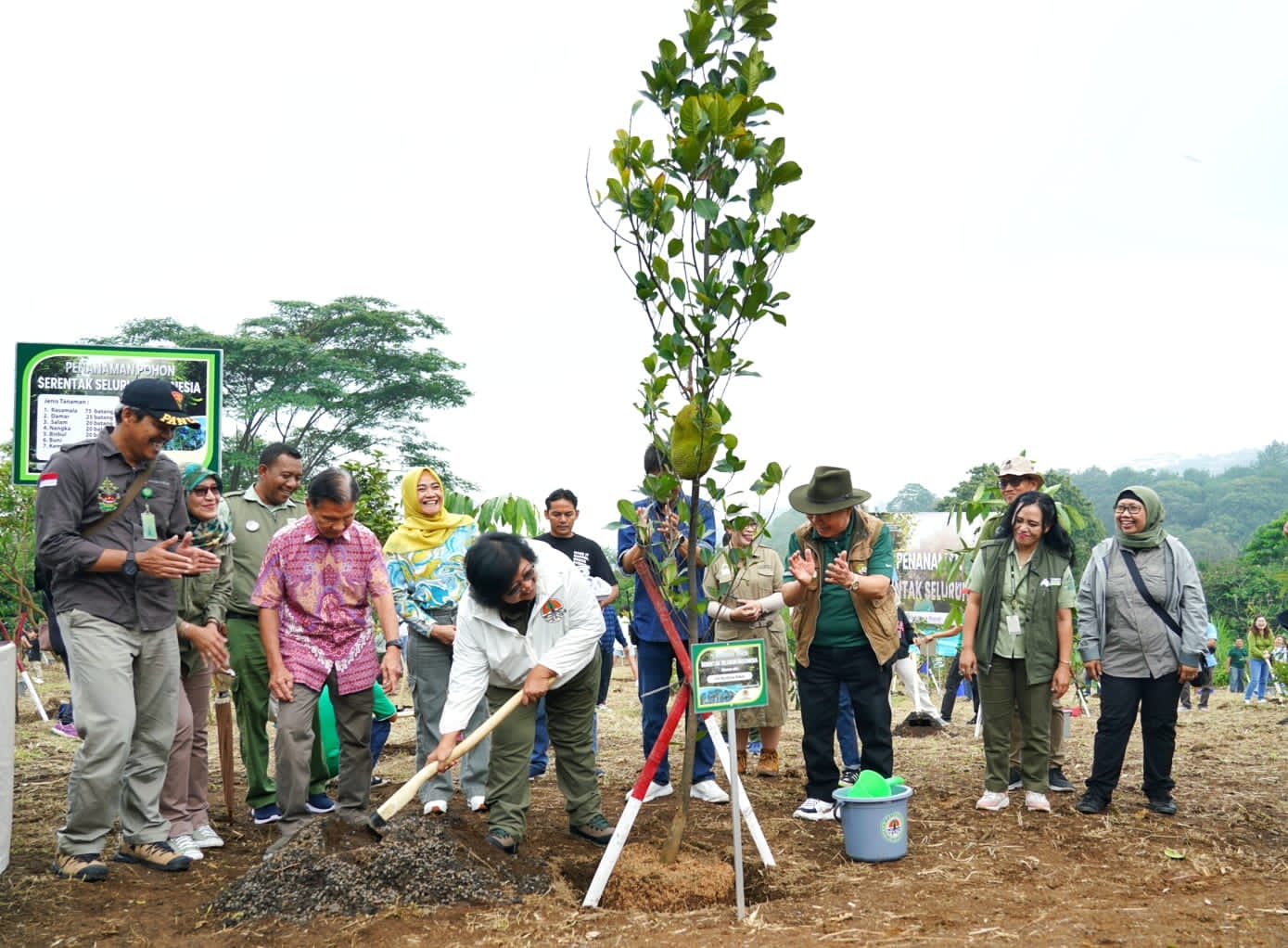 Read more about the article KLHK Tanam Pohon Serentak di 38 Provinsi Seluruh Indonesia
